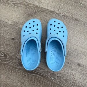 CROCS blue clogs